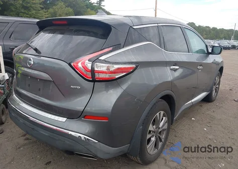 2017 Nissan Murano S из США, поврежденный, VIN 5N1AZ2MH9HN166629